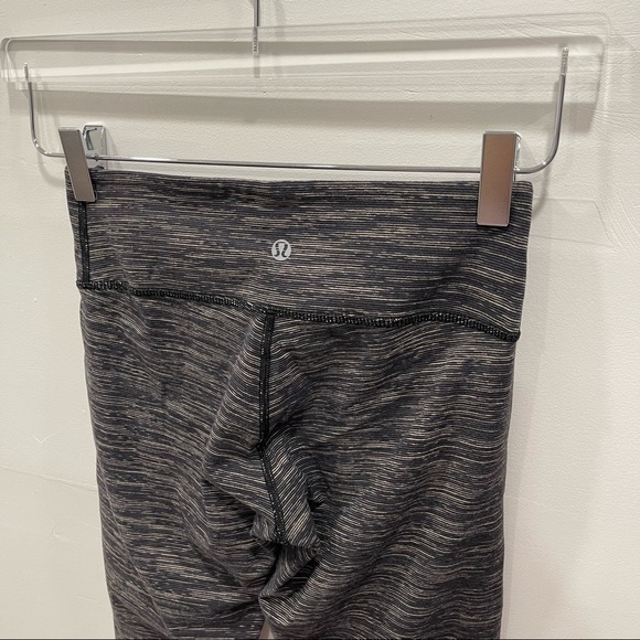 Lululemon x Soul Cycle Wunder Under Crop Legging Heather Size 4 Athleisure - Picture 5 of 7